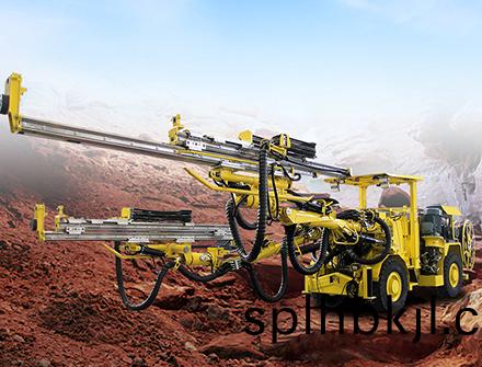 CYTJ76A2 Twin boom hydraulic face drilling jumbo